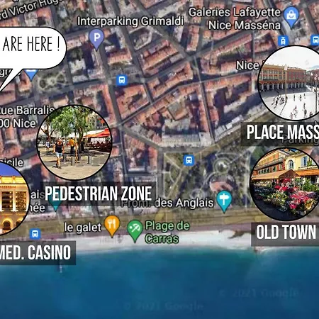 Nestor&jeeves - Urban Sun - - Very Close Sea And Pedestrian Zone * Nice